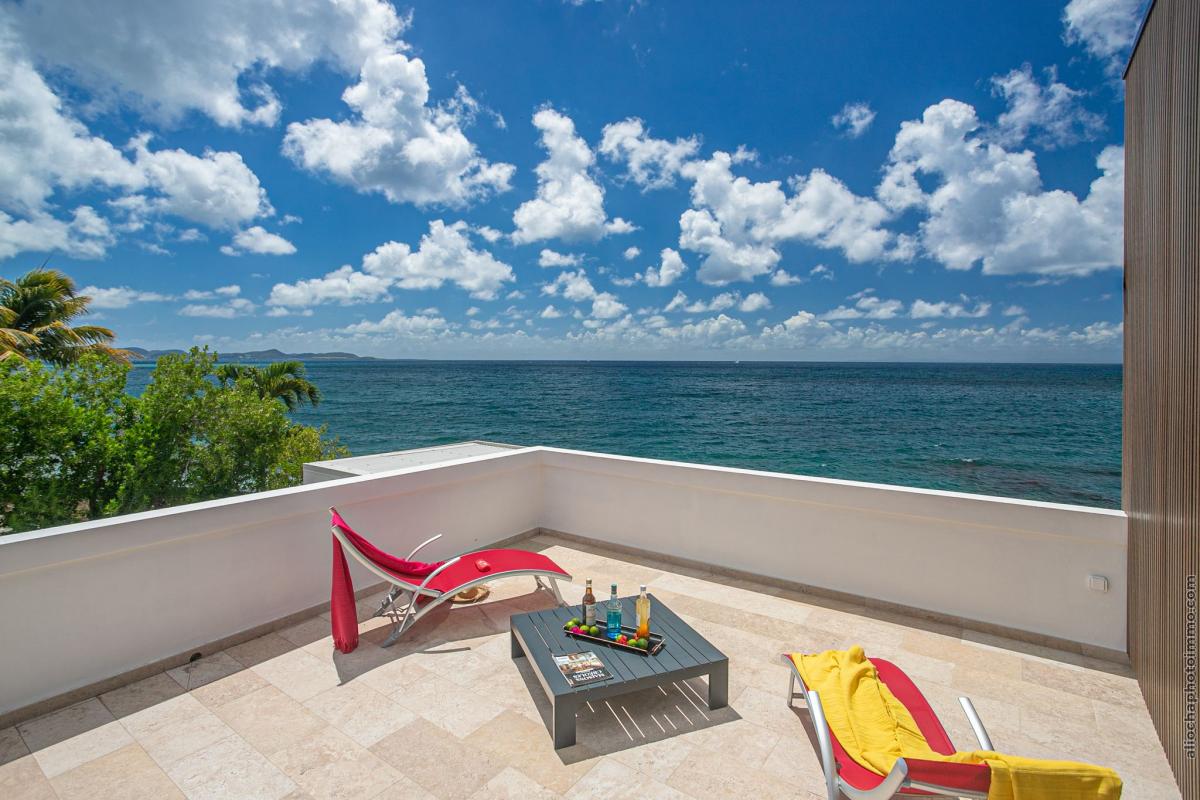 Villa luxe Martinique - Terrasse chambre 1